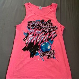 World Cup shooting stars worlds tank top
